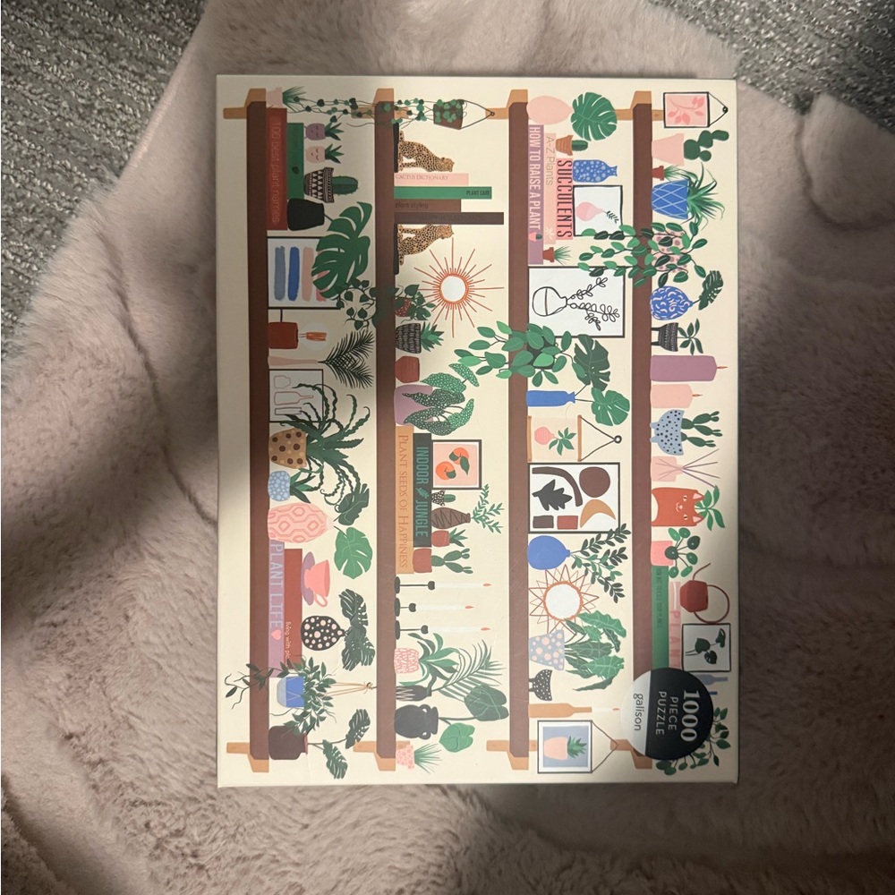 Colorful Botanical Puzzle